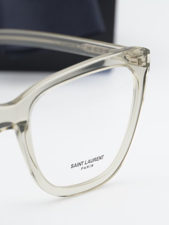 Saint Laurent SL548 SLIM OPT 005 Cat Eye Eyeglasses 55mm - Green